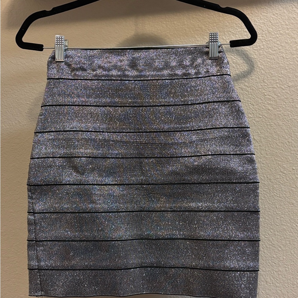 Elegant Silver Skirt